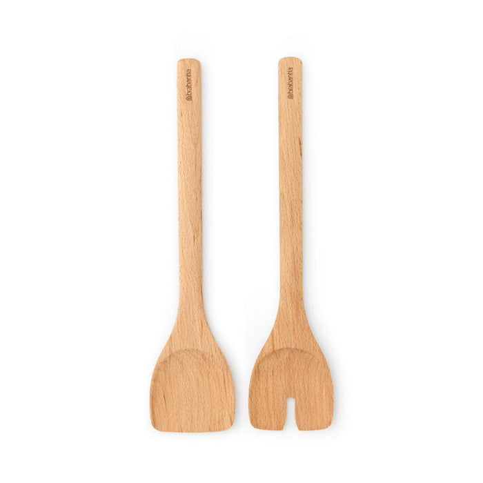 Brabantia salad servers Profile Wooden Salad Servers - Beech Wood