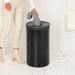 Brabantia laundry bin Laundry Bin 60 L – Matt Black with Dark Grey Lid