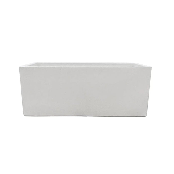 elevenpast Pots & Planters Japi Double Walled Window Box Planter White
