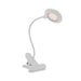 Spazio DESK LAMP White Paddle Pop Metal Clip on LED Desk Lamp Black | White 8294/3031