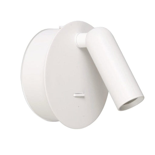 elevenpast White Hilton Charge Up Round Wall Light -Rechargeable wall light 8295.3031