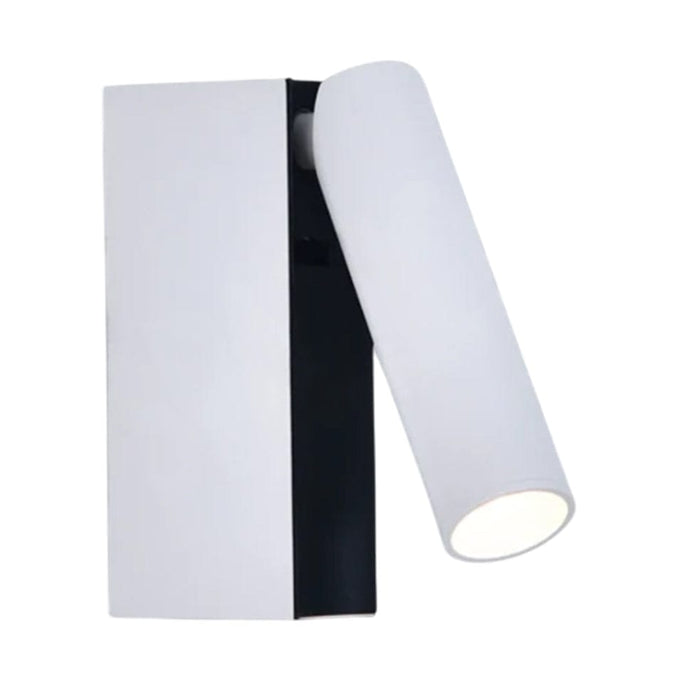 elevenpast Wall Light White Time Up Wall Light - Black | White | Gold 8299.3031