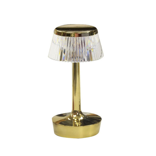 Spazio Gold & Clear Ooh La La Dimmable Table Lamp 8451.10