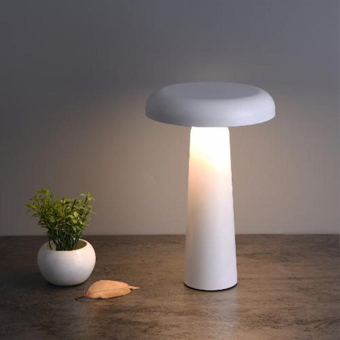 Spazio table lamp White Boletus Portable LED Lamp Rechargeable Black | White 8485.31 633710856096