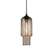 Spazio Amber Alba Pendant Light - Glass 8577.1.044