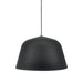 Spazio Sand Black Paris Pendant Light - Aluminium 8616.3.500.30