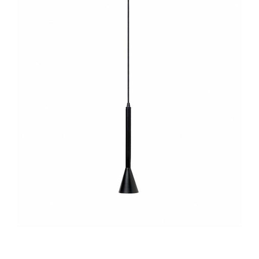 Spazio Black / Medium Torre Pendant Light - Metal 8652.1.30