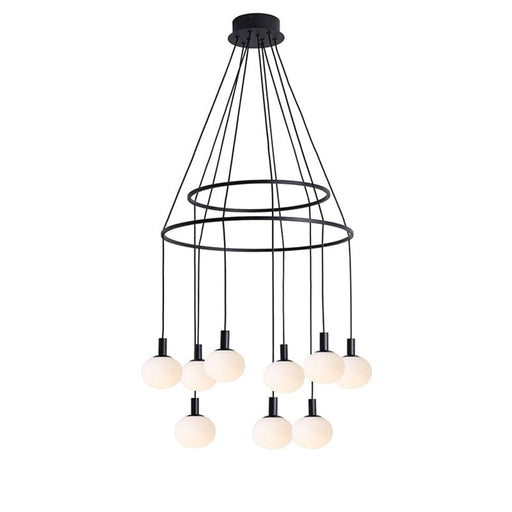 Spazio Chandeliers 9 Light Cosmo Pendant Lights Round 6/9/12 Light 8655.2