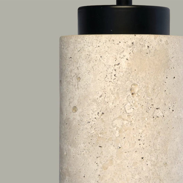 Spazio pendant light Cove Travertine Pendant Light 8701.03