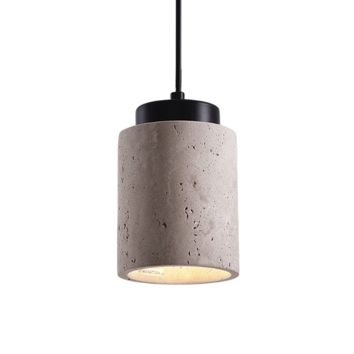 Spazio pendant light Cove Travertine Pendant Light 8701.03