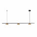Spazio pendant light Gold Dallas 1000 LED Linear Pendant Light - Gold | White | Black 8728.3010