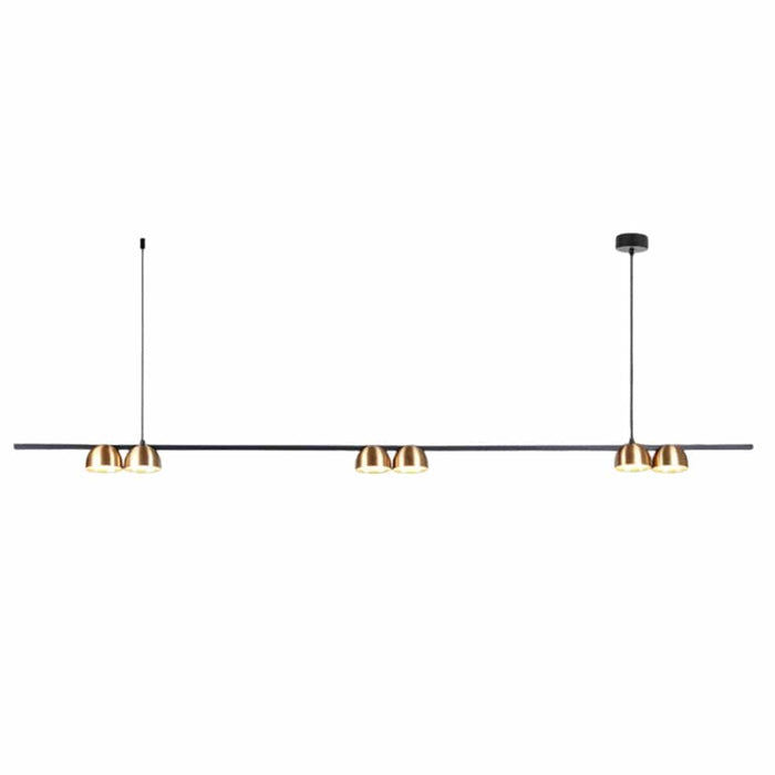 Spazio pendant light Gold Dallas 1500 LED Linear Pendant Light - Gold | White | Black 8729.3010