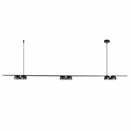 Spazio pendant light Black Dallas 1500 LED Linear Pendant Light - Gold | White | Black 8729.3030