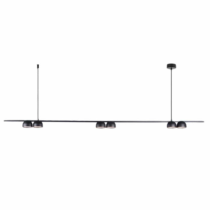 Spazio pendant light Black Dallas 1500 LED Linear Pendant Light - Gold | White | Black 8729.3030