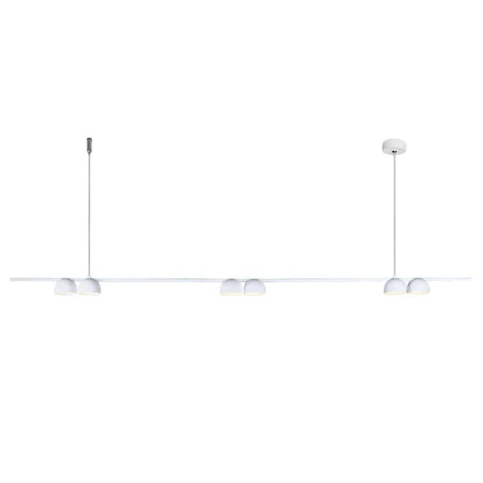 Spazio pendant light White Dallas 1500 LED Linear Pendant Light - Gold | White | Black 8729.3031