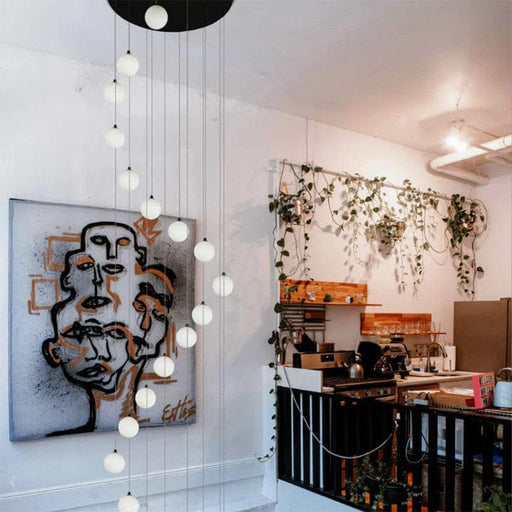 Spazio Pendant Moulin Rouge 22 Light Pendant 8730