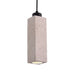 elevenpast pendant light Eterna Travertine Square Pendant Light 8741.01