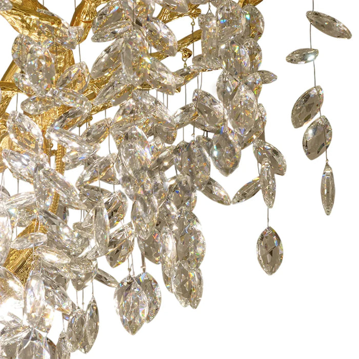 elevenpast chandelier light Gold Crystal Chandelier for Dining Room – Palazzo 8785.10