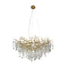 elevenpast chandelier light Gold Crystal Chandelier for Dining Room – Palazzo 8785.10