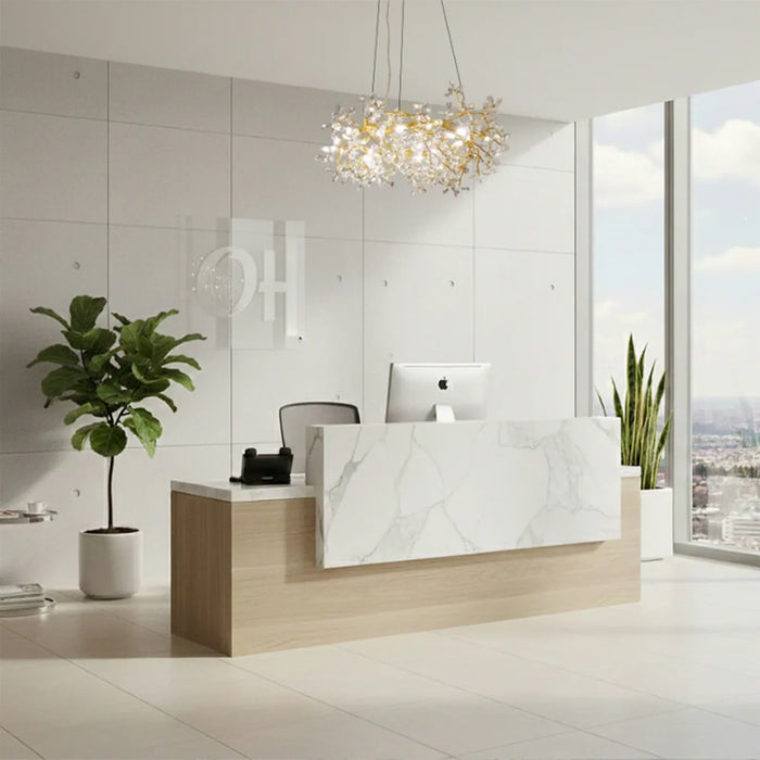 elevenpast chandelier light Champagne Crystal Floral Ring Chandelier – Modern Luxury Ceiling Light 8786.01.09