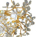 elevenpast chandelier light Champagne Crystal Floral Ring Chandelier – Modern Luxury Ceiling Light 8786.01.09