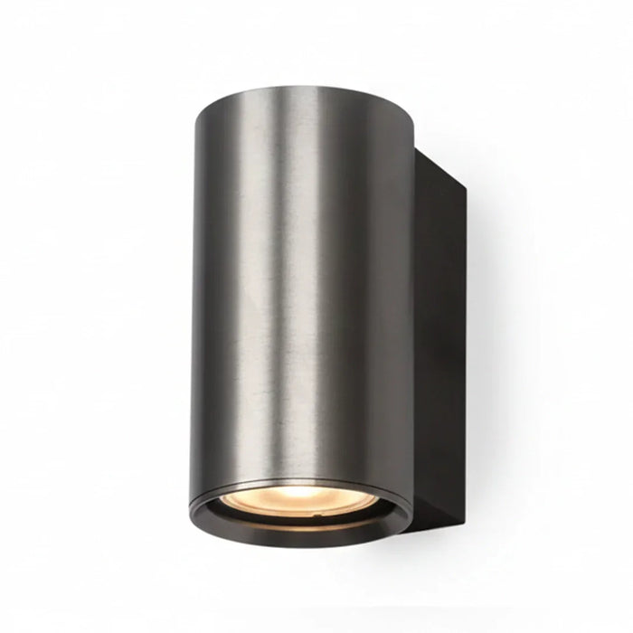 Spazio Wall Light Graphite Cylindro Up or Down Wall Light in Gold | Black | Graphite 8928.1.34