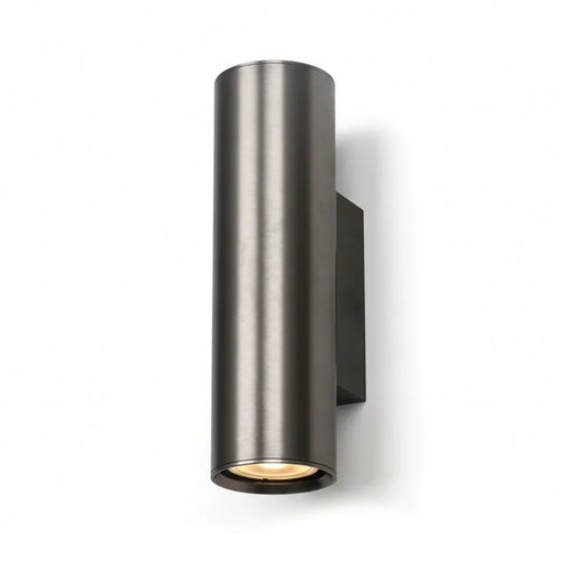 Spazio Wall Light Graphite Cylindro Up and Down Wall Light in Gold | Black | Graphite 8928.2.34