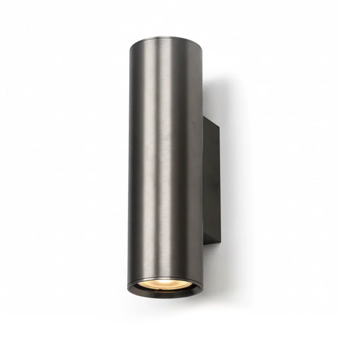 Spazio Wall Light Graphite Cylindro Up and Down Wall Light in Gold | Black | Graphite 8928.2.34