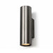 Spazio Wall Light Graphite Cylindro Up and Down Wall Light in Gold | Black | Graphite 8928.2.34