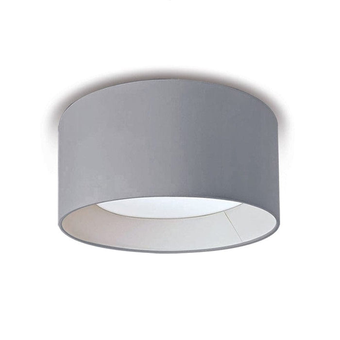 Spazio Pale Grey / Medium Verona Ceiling Light - Black, White or Grey 8950.1.34