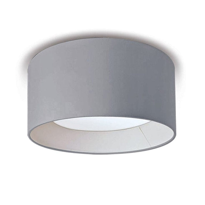 Spazio Pale Grey / Large Verona Ceiling Light - Black, White or Grey 8950.2.34