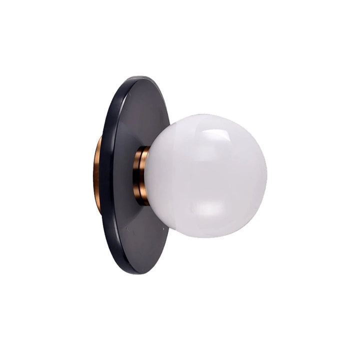 Spazio Wall Light Black Pascal Marble Wall Light White | Black | Green 8956.2
