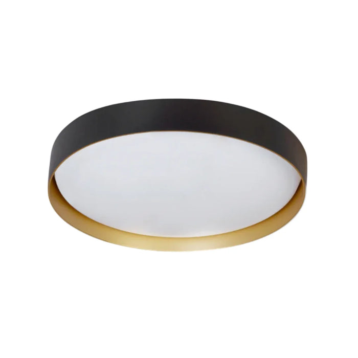 elevenpast Ceiling Light Black and Gold / Medium Crown CCT LED Ceiling Light 3 Sizes - Black | White | Gold Inner Options 8958.1.3031