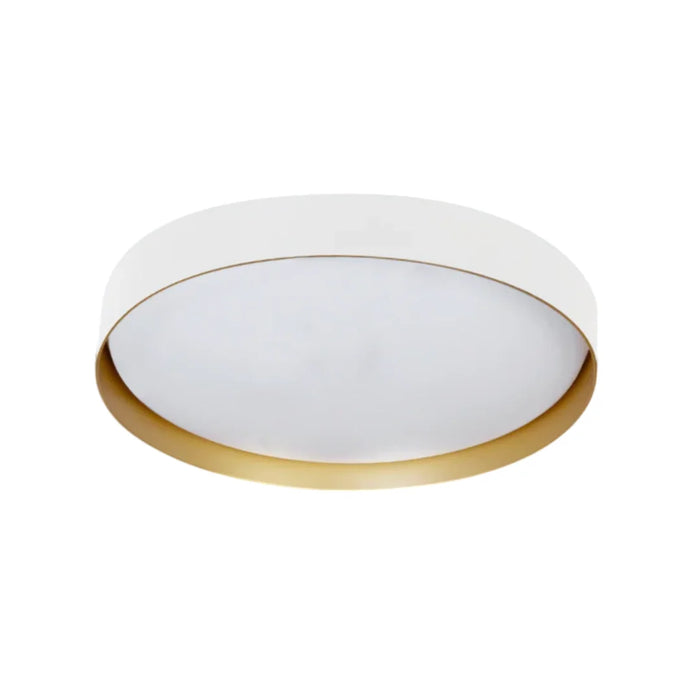 elevenpast Ceiling Light White and Gold / Medium Crown CCT LED Ceiling Light 3 Sizes - Black | White | Gold Inner Options 8958.2.3110