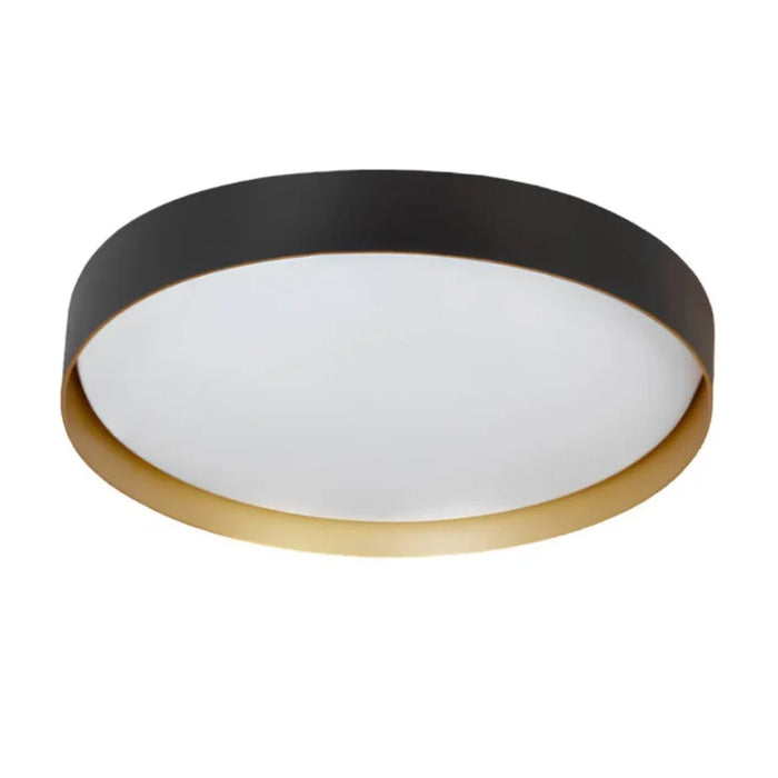 elevenpast Ceiling Light Black and Gold / Large Crown CCT LED Ceiling Light 3 Sizes - Black | White | Gold Inner Options 8958.3.3010