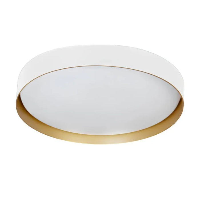 elevenpast Ceiling Light White and Gold / Large Crown CCT LED Ceiling Light 3 Sizes - Black | White | Gold Inner Options 8958.3.3110
