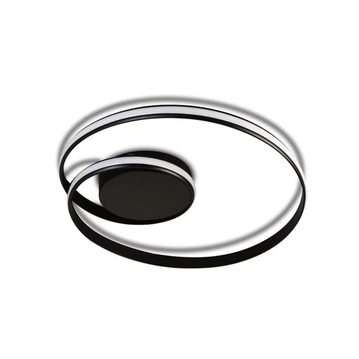 Spazio Black Neverend Ceiling Light - Metal 8966.30