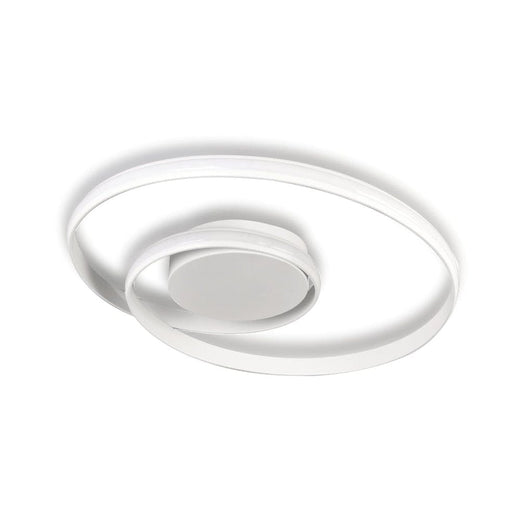 Spazio White Neverend Ceiling Light - Metal 8966.31