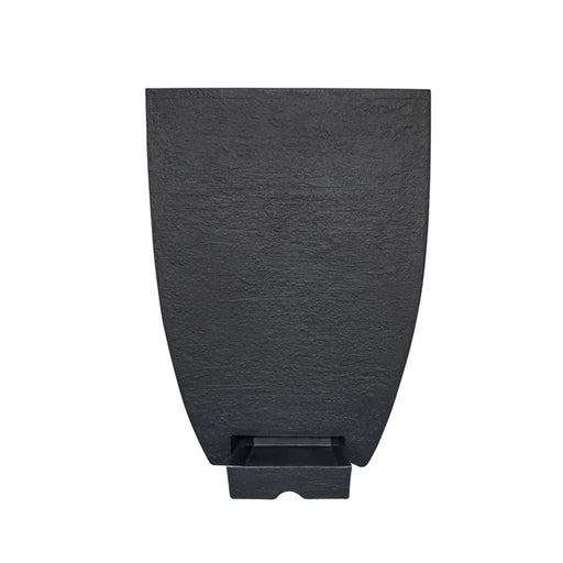 elevenpast Pots & Planters All In One Modern Square Japi Planter in Lead - 3 Sizes