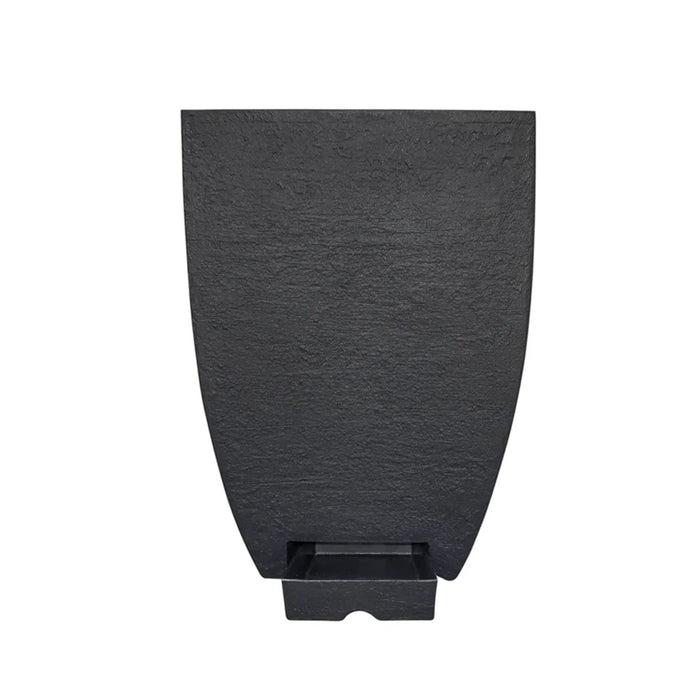 elevenpast Pots & Planters All In One Modern Square Japi Planter in Lead - 3 Sizes