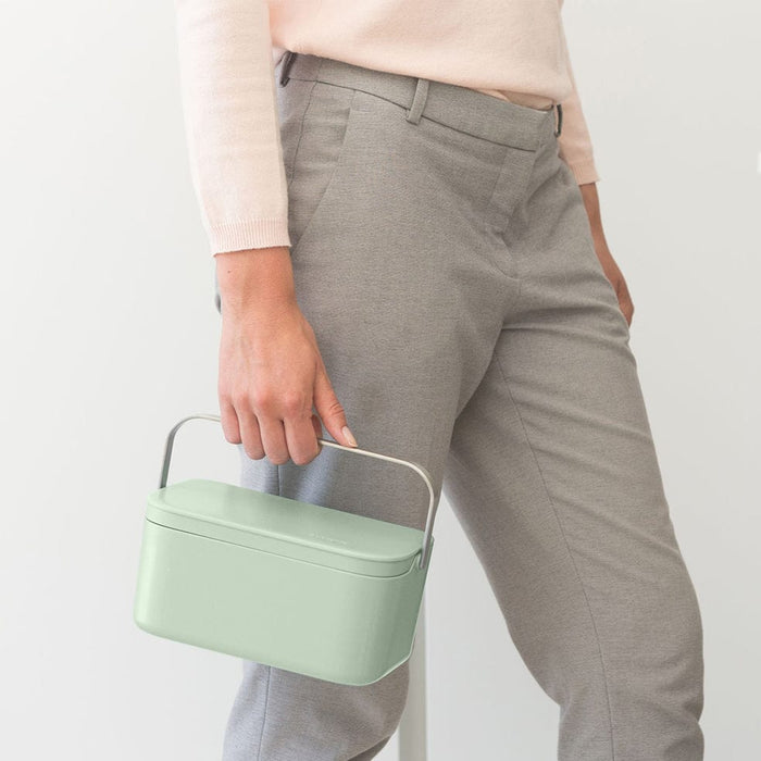 Brabantia food waste caddy Food Waste Caddy - Jade Green| Dark Grey | Mint