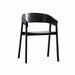elevenpast Black Fold Chair Wood 9111BK 633710851213
