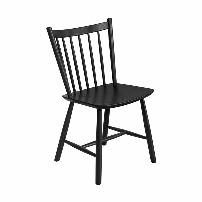 elevenpast Black Kyoto Dining Chair Solid Wood 9115