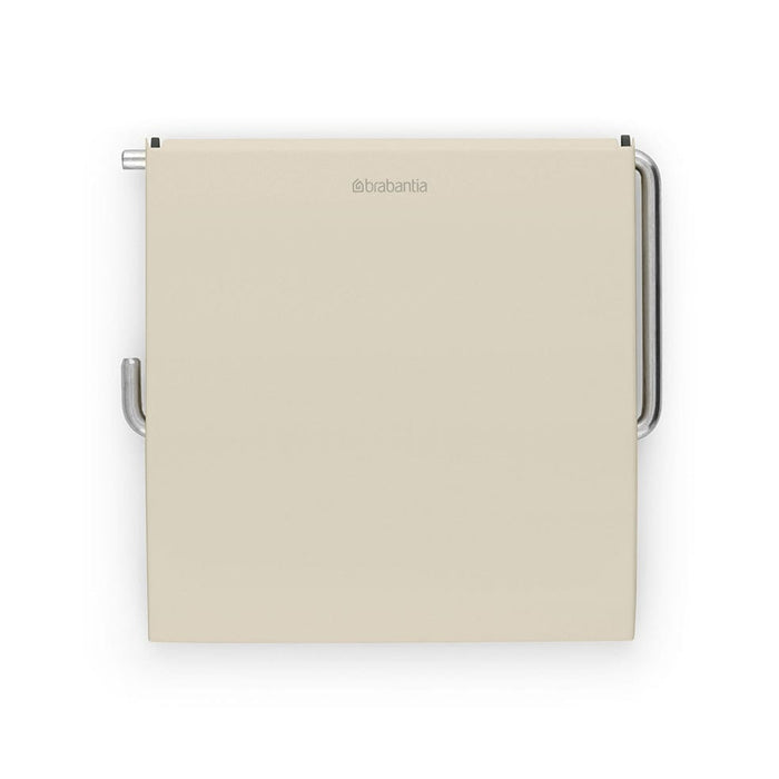Brabantia toilet roll holder ReNew Toilet Roll Holder - Platinum | Soft Beige