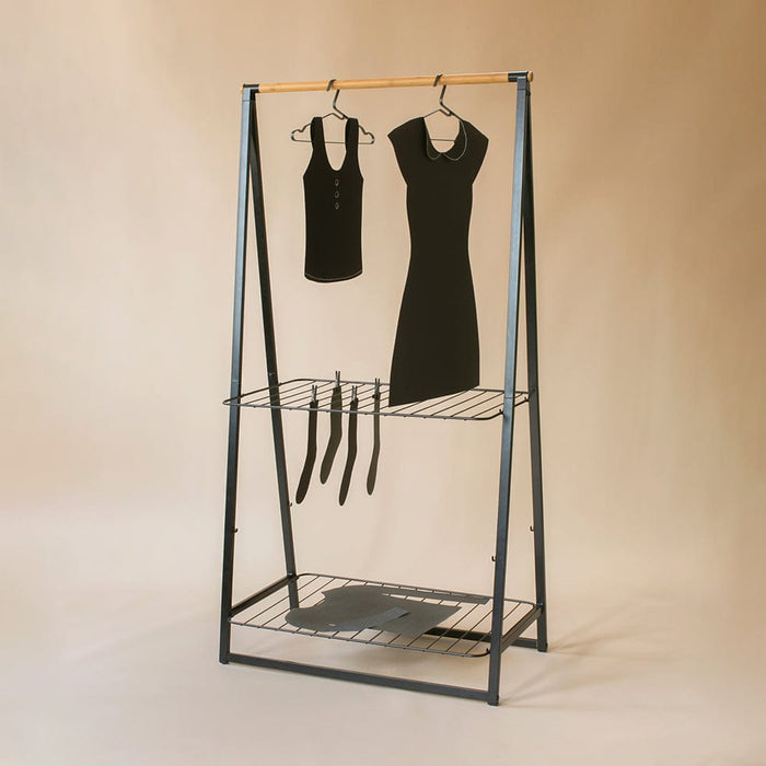 Brabantia clothing rack Linn Clothes Rack, Large - Black | White