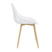 elevenpast dining chair Kurv Side Chair - Black | White