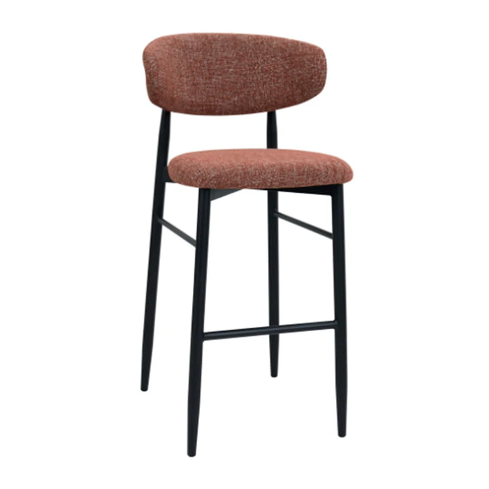 elevenpast Bar Stool Sunset Red Lucien Bar Stool - Various Colours ART132SUNSETRED