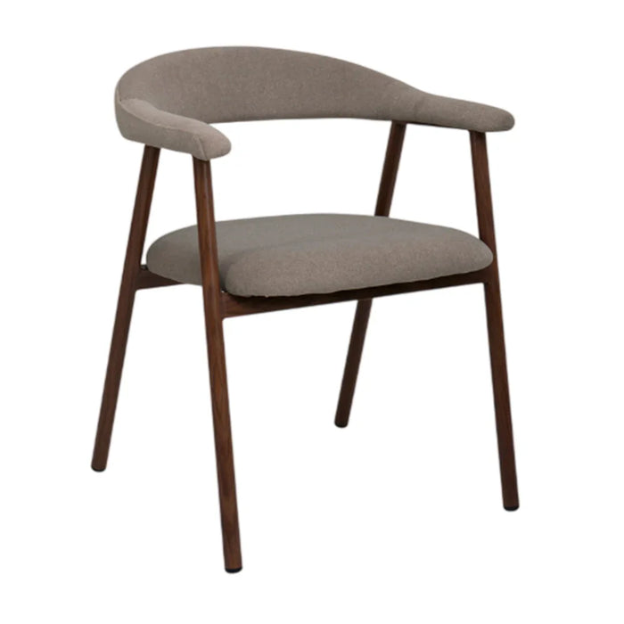elevenpast dining chair Suki Carver Wood and Fabric Dining Chair - Various Colours