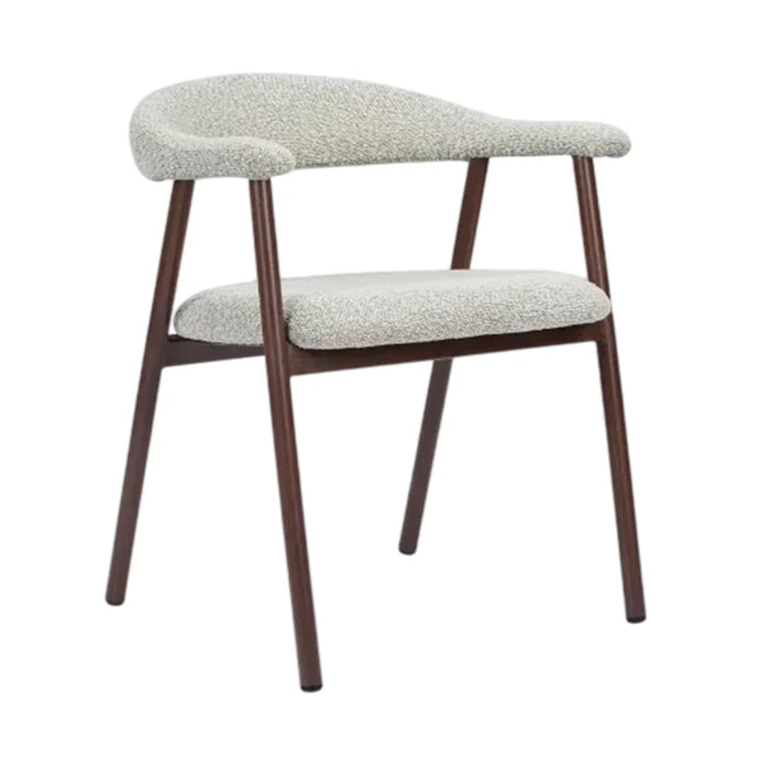 elevenpast dining chair Suki Carver Wood and Fabric Dining Chair - Various Colours