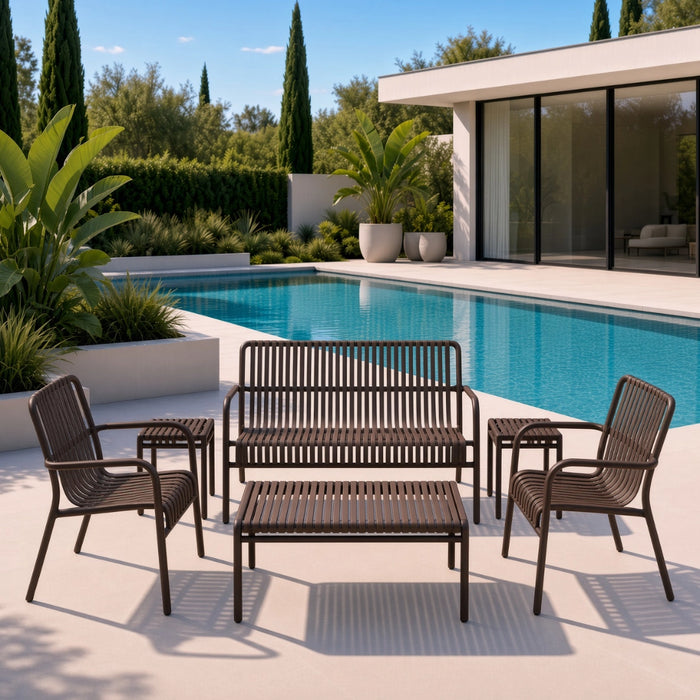 Isabella 4 Piece Patio Set